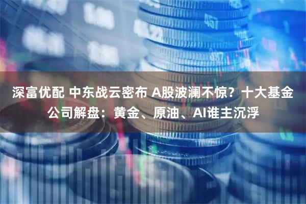 深富优配 中东战云密布 A股波澜不惊？十大基金公司解盘：黄金、原油、AI谁主沉浮