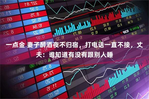 一点金 妻子醉酒夜不归宿，打电话一直不接，丈夫：谁知道有没有跟别人睡