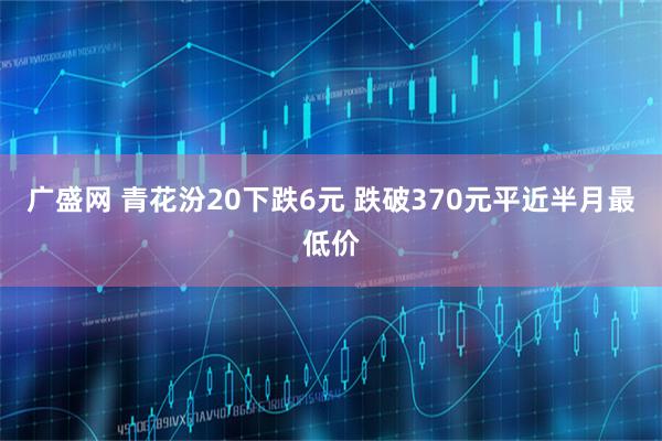 广盛网 青花汾20下跌6元 跌破370元平近半月最低价