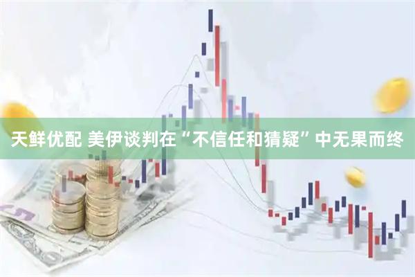 天鲜优配 美伊谈判在“不信任和猜疑”中无果而终
